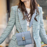 La Villette - Bandoulière Bleu persan