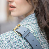 La Villette - Bandoulière Bleu persan