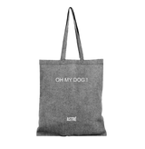 tote bag, sac femme, grand sac, collection ASTRÉ, sac en coton, sac gris, sac plage, accessoire femme