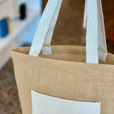 tote bag, sac femme, grand sac, collection ASTRÉ, sac en raphia, sac beige, sac plage, accessoire femme